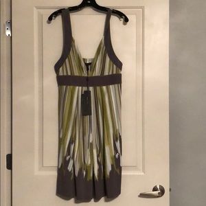 NWT BCBG jersey dress with abstract print